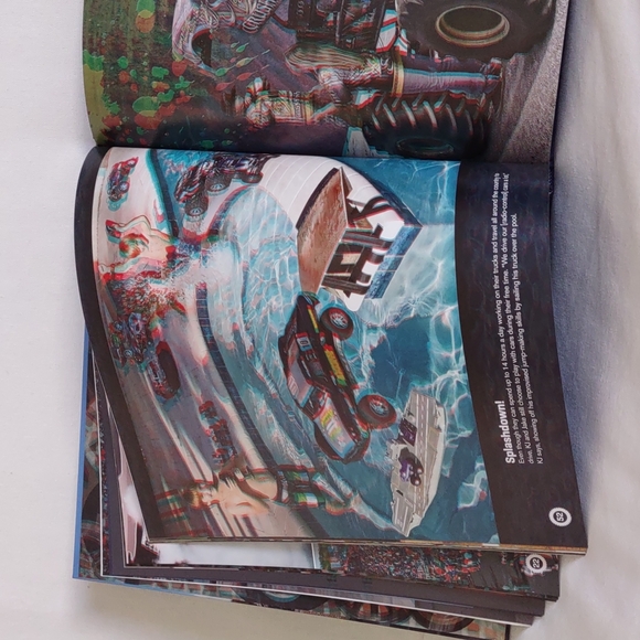 Wheels 3D book Sports Illustrated Kids by Klutho 1 pair of 3D glasses included - Picture 5 of 7